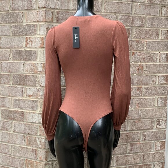 Lulus Long Sleeve Bodysuit Top Sz S  NWT - Picture 8 of 14